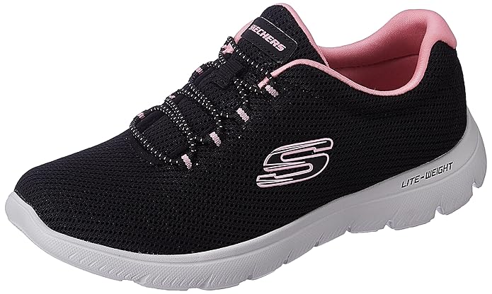 SKECHERS SUMMITS - QUICK LAPSE Women's Sports Shoes-12985ID-BKCL