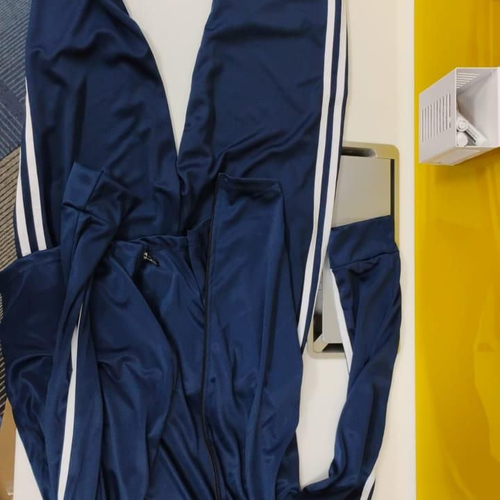 Men's Side Stripe 4 Way Polyester Track Suit