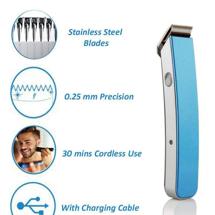 1437 Ns-216 Rechargeable Cordless Hair And Beard Trimmer For Mens