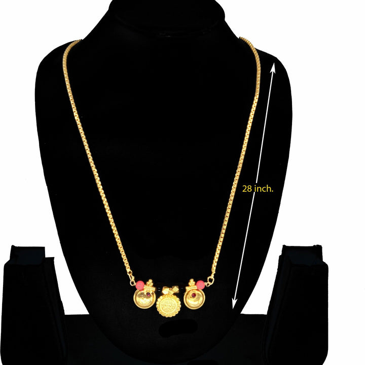 Trendy Gold Plated Mangalsutra