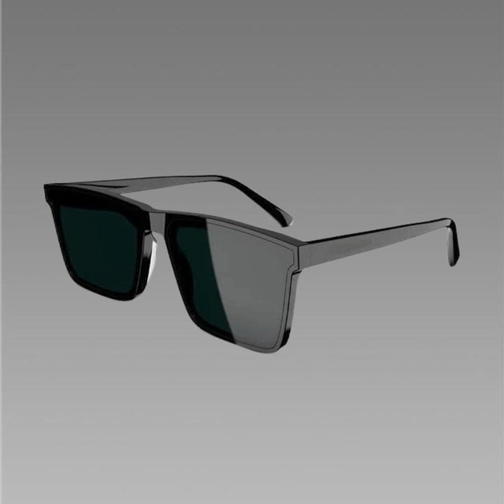 Polarized Retro Square Sunglasses