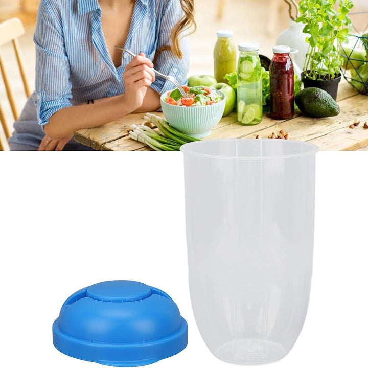 2545 Fruit And Vegetable Salad Cups Easy Clean Salad Mixing Cup For Business People For Business Travel (1pc)