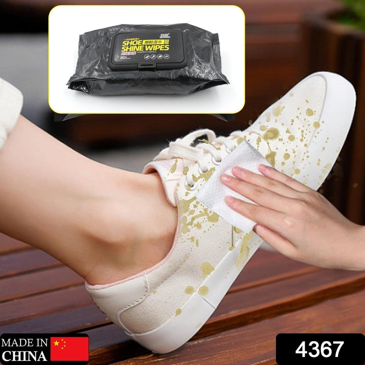 Shoe Cleaning Wet Wipes (80 Pack) - Travel Friendly! - Springkart 
