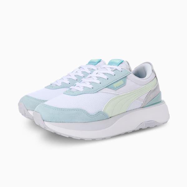 Puma Cruise Rider Silk Road Wns V1 Turquoise Women's Lifestyle Shoes-39810705