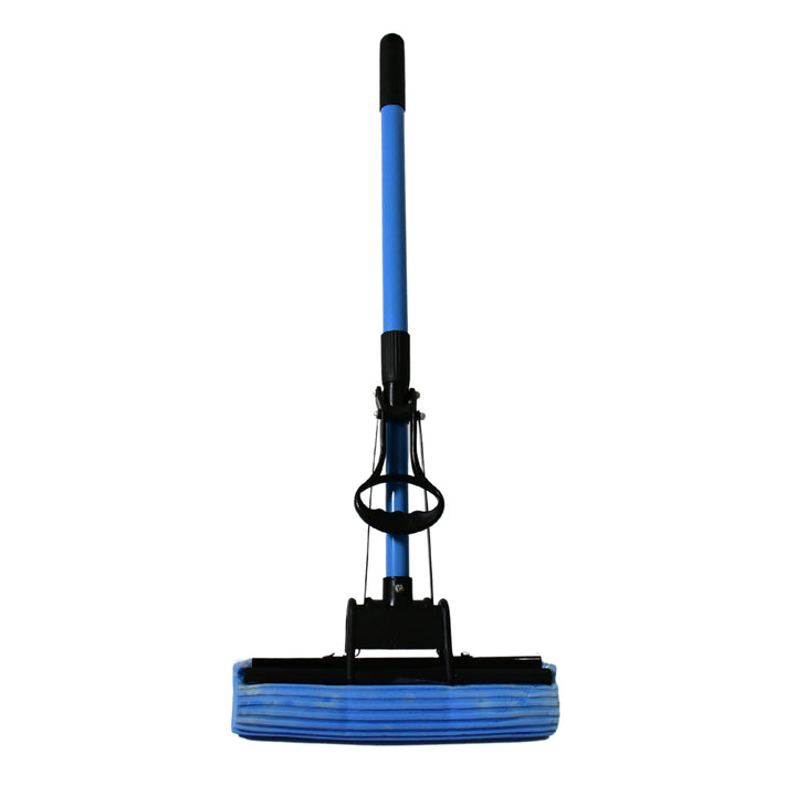 17959 Floor Cleaning Squeeze Mop With Adjustable Telescopic Handle Squeegee Absorber Sponge Cleaner Pocha For Home Kitchen Bathroom (1 Pc)