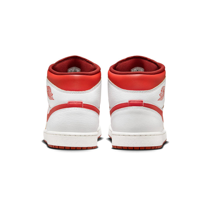 AIR JORDAN 1 MID SE 'White/Dune Red'