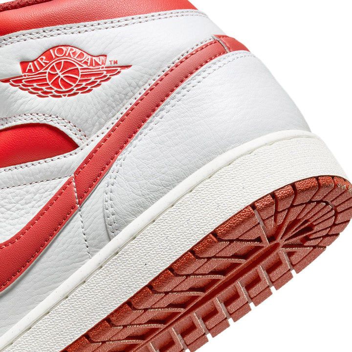 AIR JORDAN 1 MID SE 'White/Dune Red'