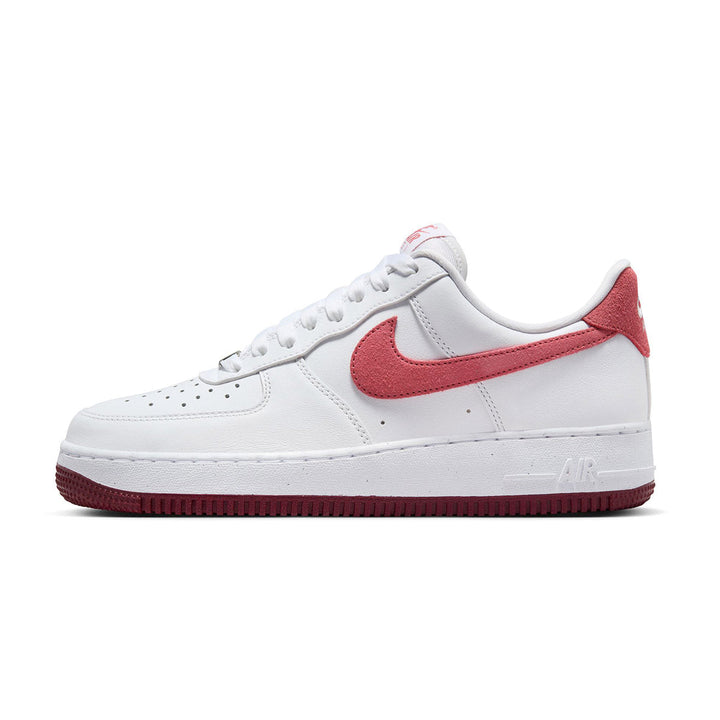 WMNS Air Force 1 '07 'WHITE/ADOBE-TEAM RED'