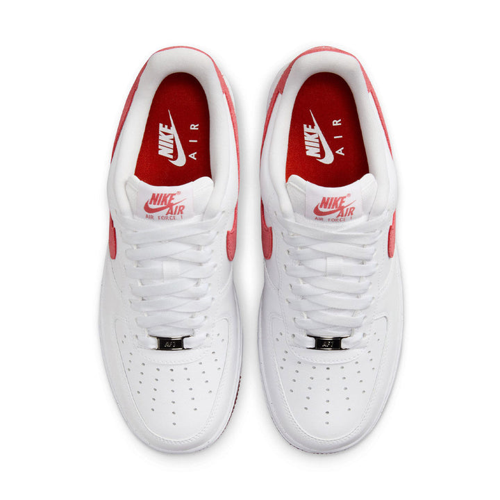WMNS Air Force 1 '07 'WHITE/ADOBE-TEAM RED'