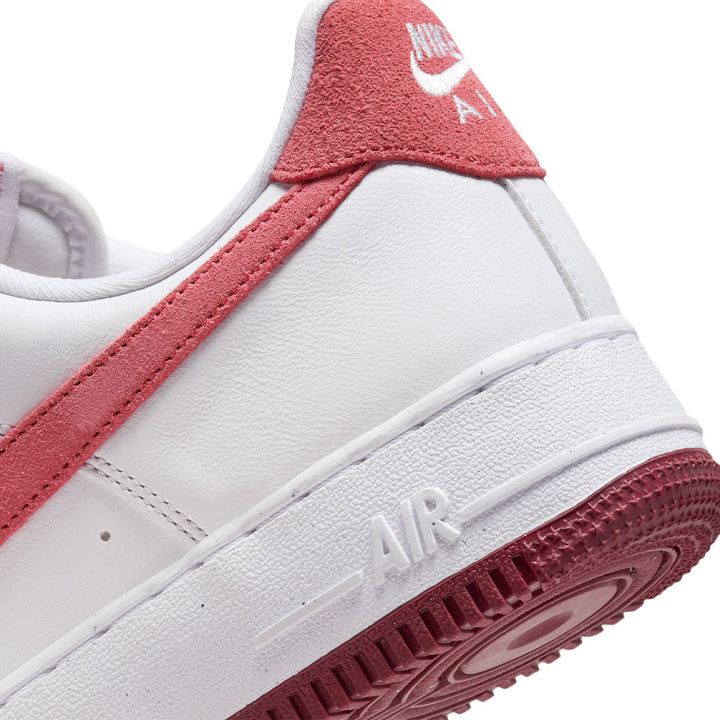WMNS Air Force 1 '07 'WHITE/ADOBE-TEAM RED'