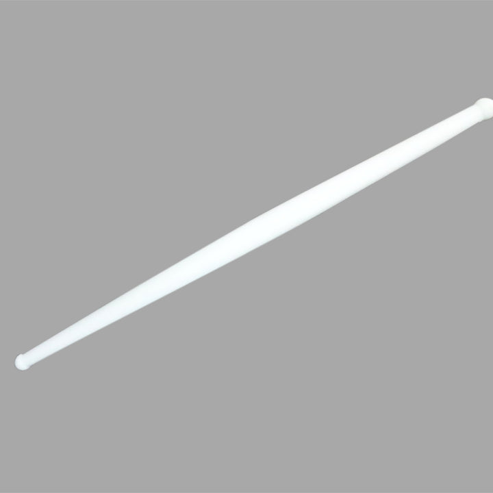 2136 White Plastic Rolling Belan For Chapati Making