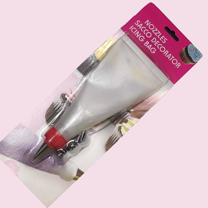 0805 Cake Decorating Nozzle With Piping Bag Stainless Steel Piping Cream Frosting Nozzles