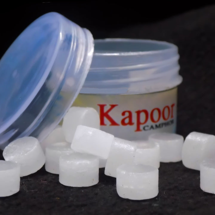 2106 Pure Kapoor Tablets For Diffuser Puja Meditation (10gm)