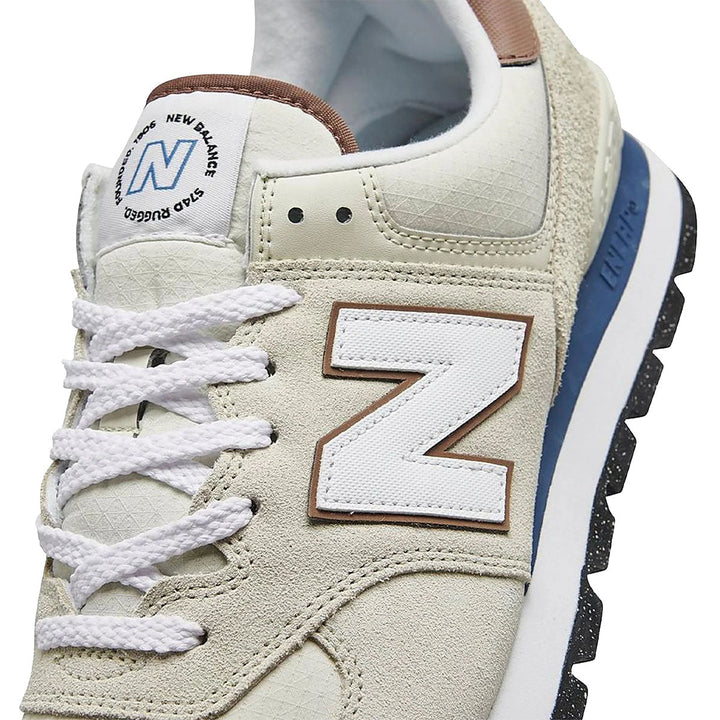 574 Rugged 'White/Brown'