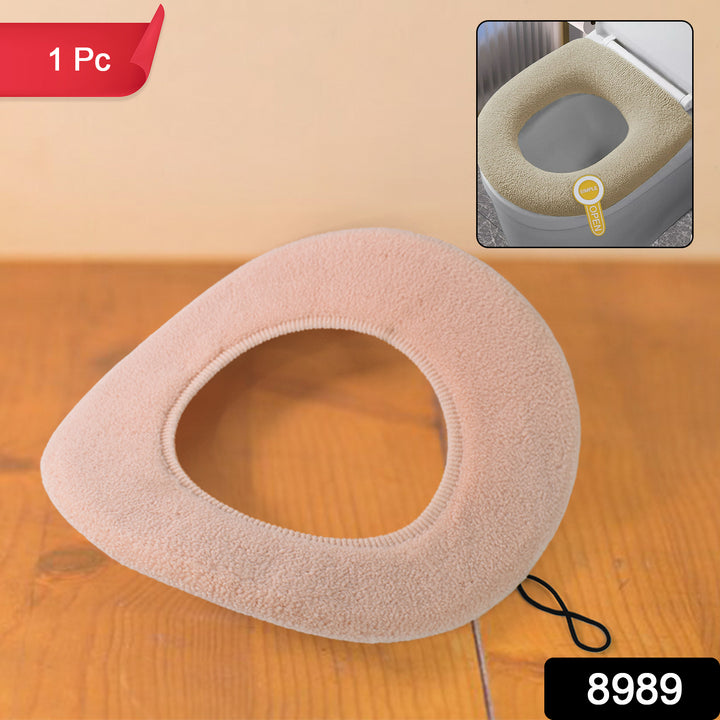 Washable Toilet Seat Cover Pads  Winter Cushion Mat Lid Cover Pads (1 Pc)