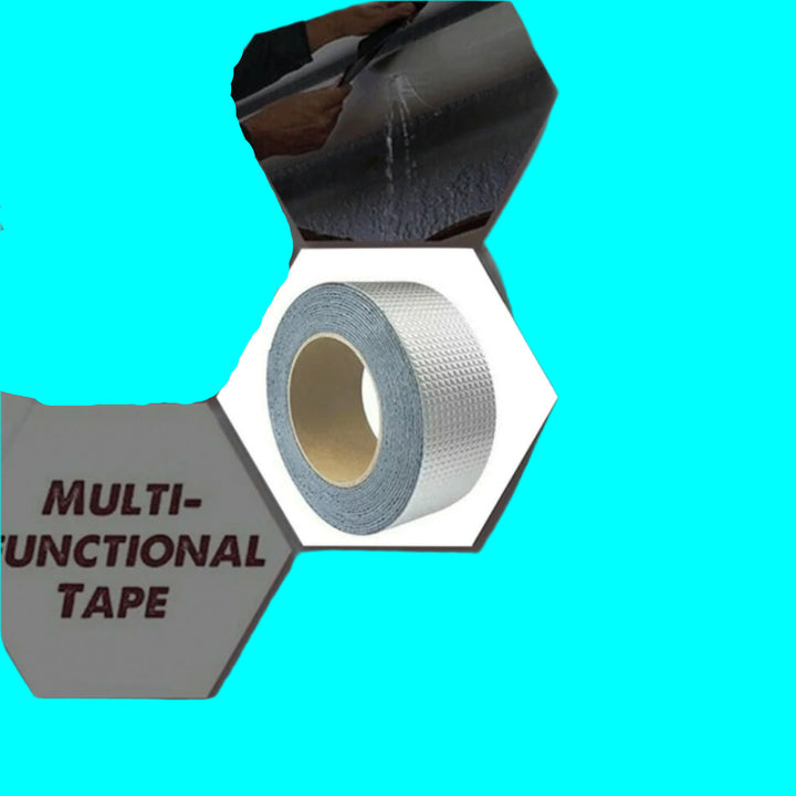 1753 Self-adhesive Insulation Resistant High Temperature Heat Reflective Aluminium Foil Duct Tape Roll (0.9mm)