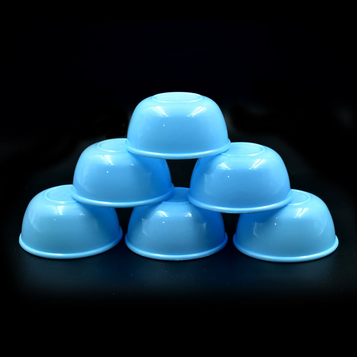 2425 Small Plastic Bowl Set Microwave Safe Unbreakable Set Of 6