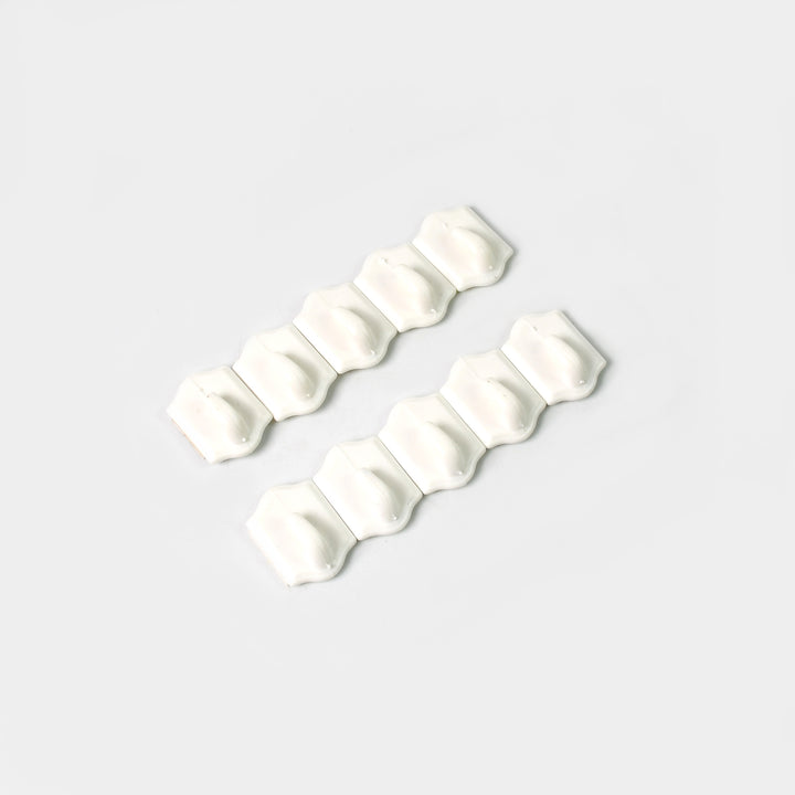Small Adhesive Hooks For Wall Hanging Adhesive Hooks (10 Pcs Set)