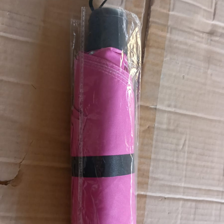 3-fold Sun  Rain Protective Foldable Umbrella (1 Pc)