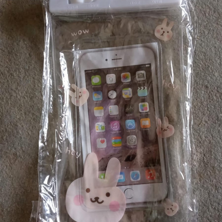 6922 Mobile Cover Pouch Transparent Waterproof Sealed Plastic Smartphone Protective Pouch Coverbag For All Mobile Phones