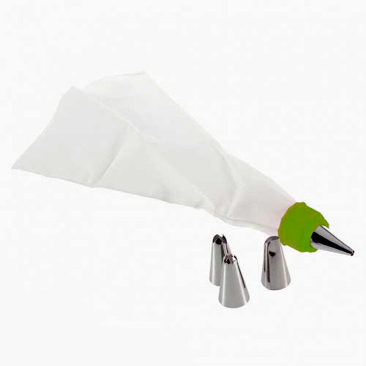 0805 Cake Decorating Nozzle With Piping Bag Stainless Steel Piping Cream Frosting Nozzles