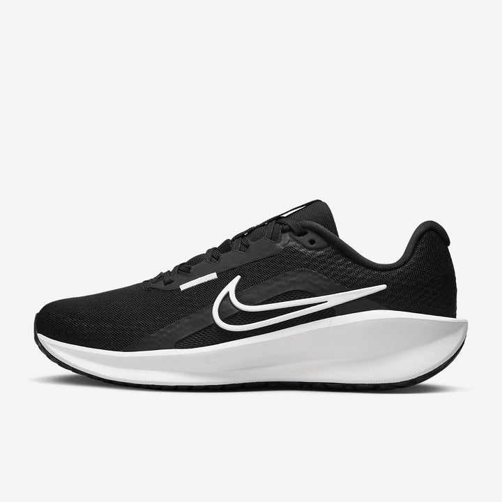 The image shows a pair of Women's’s Nike running shoes, highlighting their lightweight design, responsive cushioning, and durable sole for superior performance.