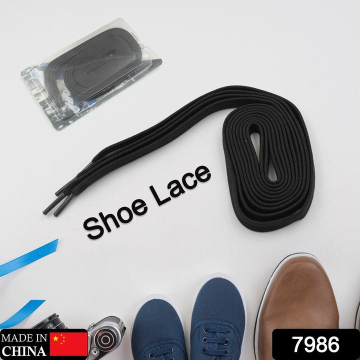 1 Pair Super Quality Flat Shoe laces Sports Shoe Lace for Men & Women running and gym shoelace Flat Sneaker Shoelace Athletic shoe strings for Boots/Sneaker/Work Shoes (1 Pair) - Springkart 