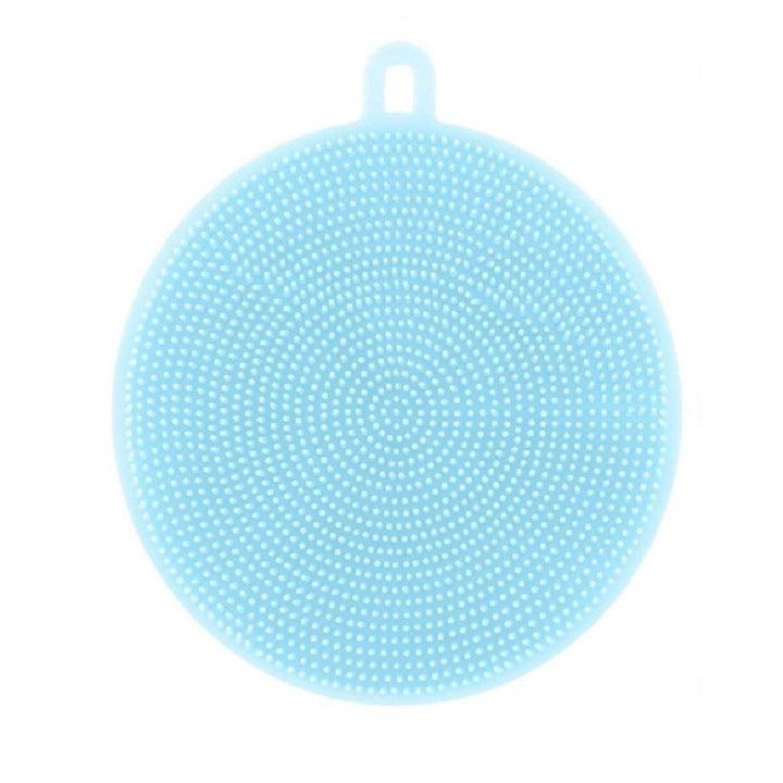1344 Silicone Dish Scrubber Sponge Mildew Free Non Stick Heat Resistant