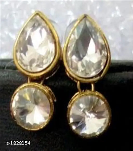 Women's Alloy Gold Plated Jewellery Set - Springkart 