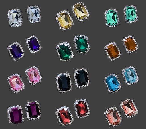 12 Earrings Combo Set
