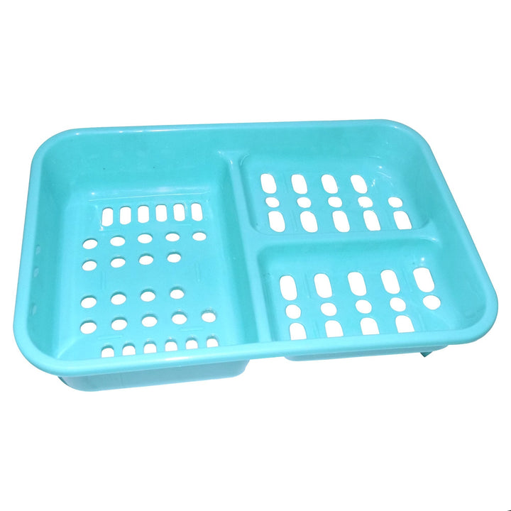 1130 3 In 1 Soap Keeping Plastic Case For Bathroom Use