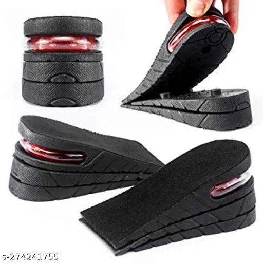 3 Layer Orthopedic Silicone 6 Cm Height Increasing Increaser Shoes Insoles For Men and Women - Springkart 