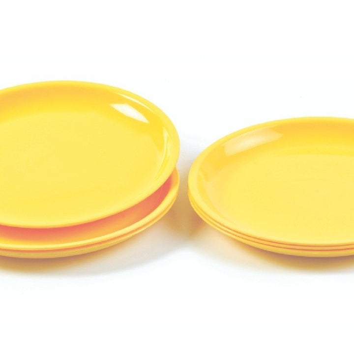 2185 Round Shaped Mini Soup Platesdishes - 6 Pcs