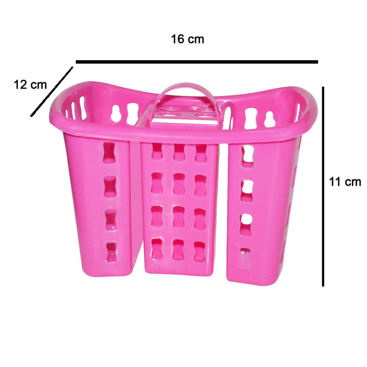2450 Toothbrush Toothpaste Bathroom Organizer Stand 4-in-1 Holder