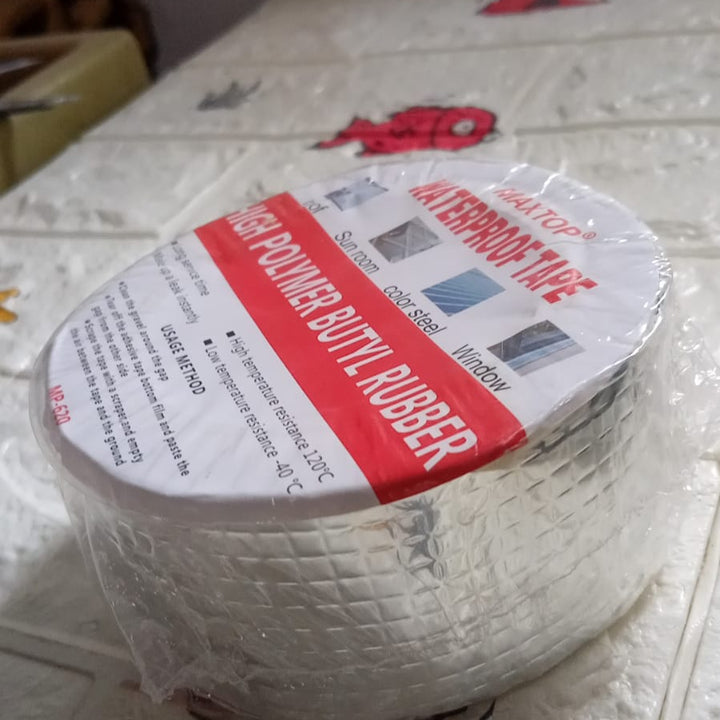 1753 Self-adhesive Insulation Resistant High Temperature Heat Reflective Aluminium Foil Duct Tape Roll (0.9mm)
