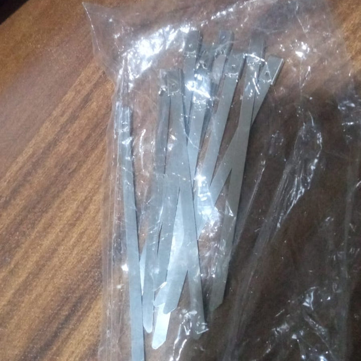 Stainless Steel Cable Tie  (4.6x100mm  10 Pcs Set)