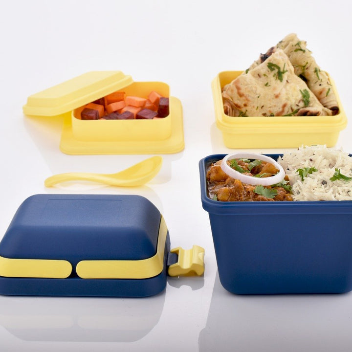 2144 Airtight Lunch Box With Handle  Push Lock