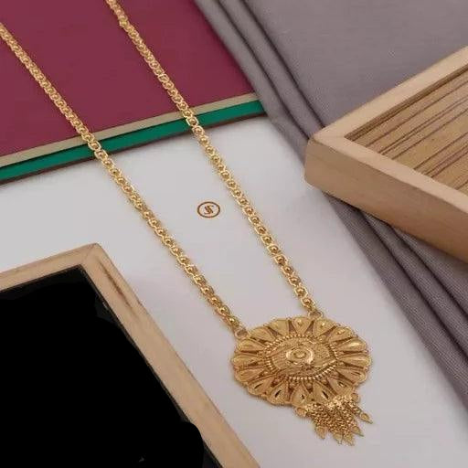 Shimmering Bejeweled Women Necklace & Chain