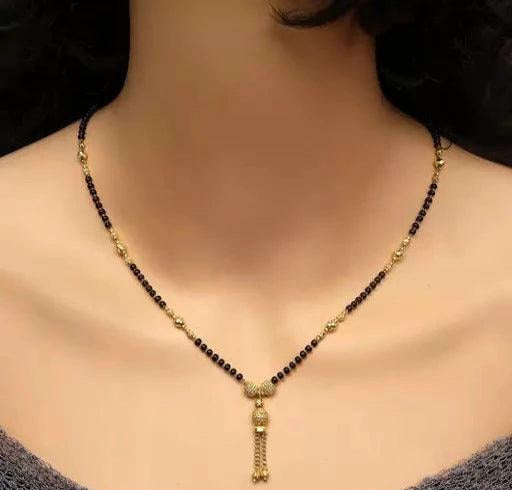18 INCH Short mangalsutra Necklace for women - Springkart 