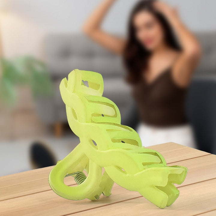 Hair Clamp Grip Simple Matte Hair Barrette Clamp Charming Decoration Hair Fixation Decorative For Face Washing