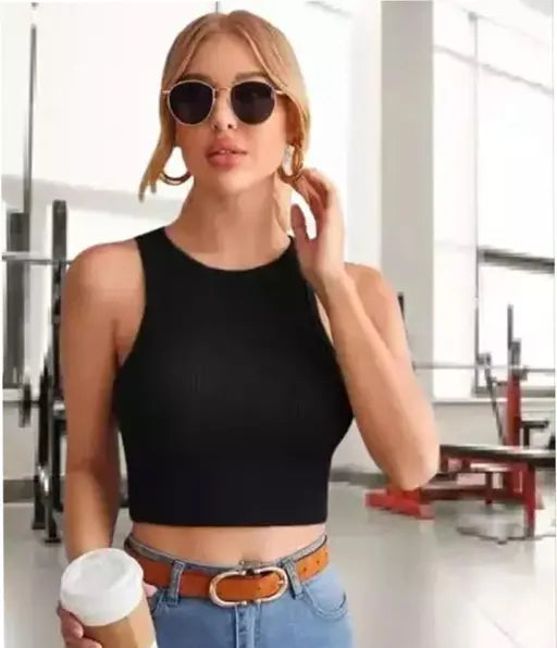 Tank Top Color Black