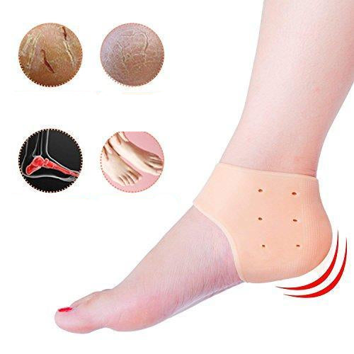 1277 Anti Crack Silicon Gel Heel Moisturizing Socks For Foot Care Men Women (Loose Pack)