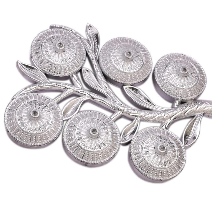 2238 Multipurpose Decorative 6 Storage Tree Shape Mukhwas Daniserving Tray