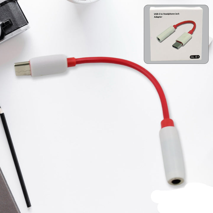 Usb Type C To Headphone Jack Audio Connector (1 Pc)