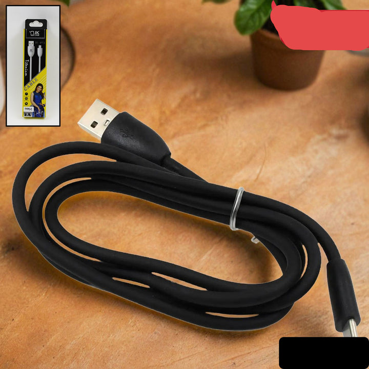 2a Type C Data Cable Fast Charging Data Transfer Cable (1 Pc)