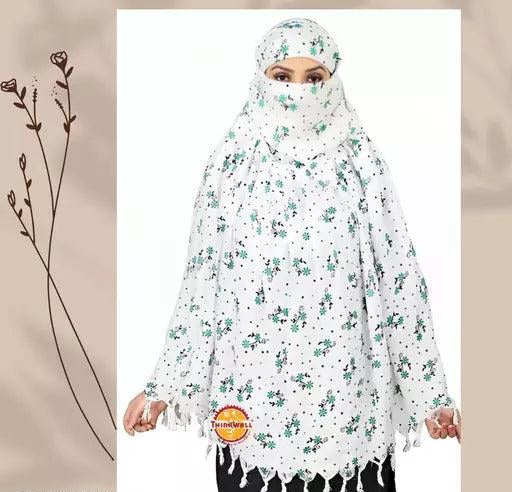 THINKWELL Ready Stiched to wear Long Stylish Scarves&Stoles Cum Mask for Woman or Girl - Springkart 