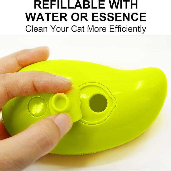 12918 3 In1 Cat Steamy Brush Self Cleaning Steam Cat Brush Cat Steamer Brush For Massage Cat Grooming Brush Pet Hair Removal Comb For Cat And Dog For Removing Tangled And Loose Hair