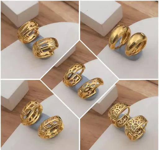 Stylish Stud/Bali/Earrings Combo For Women's/Girls - Springkart 